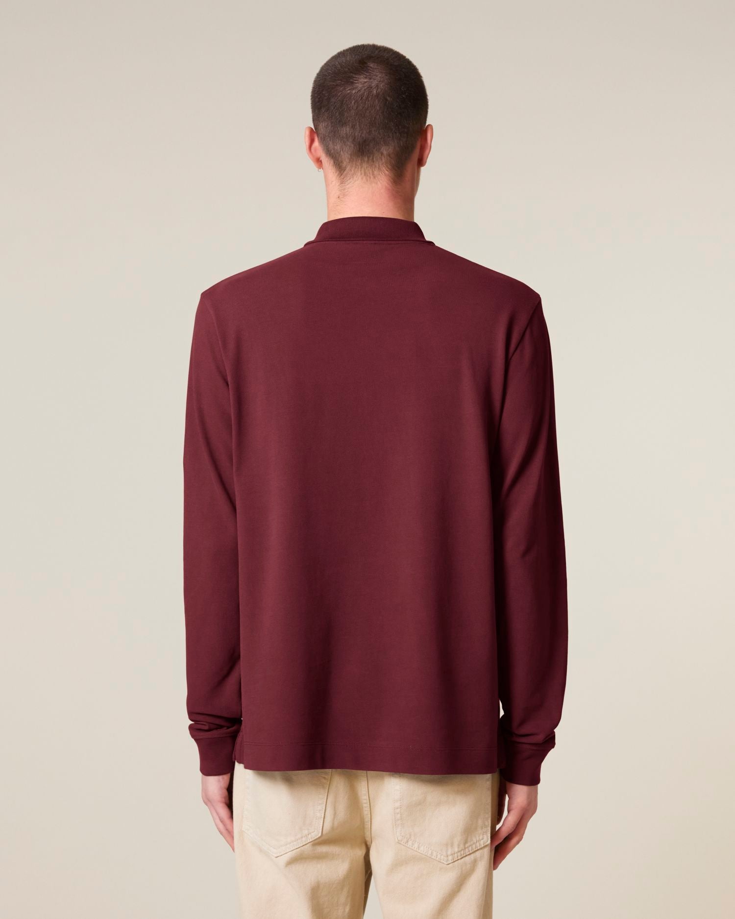 Prepster 2.0 Long Sleeve - Burgundy - Rückseite 