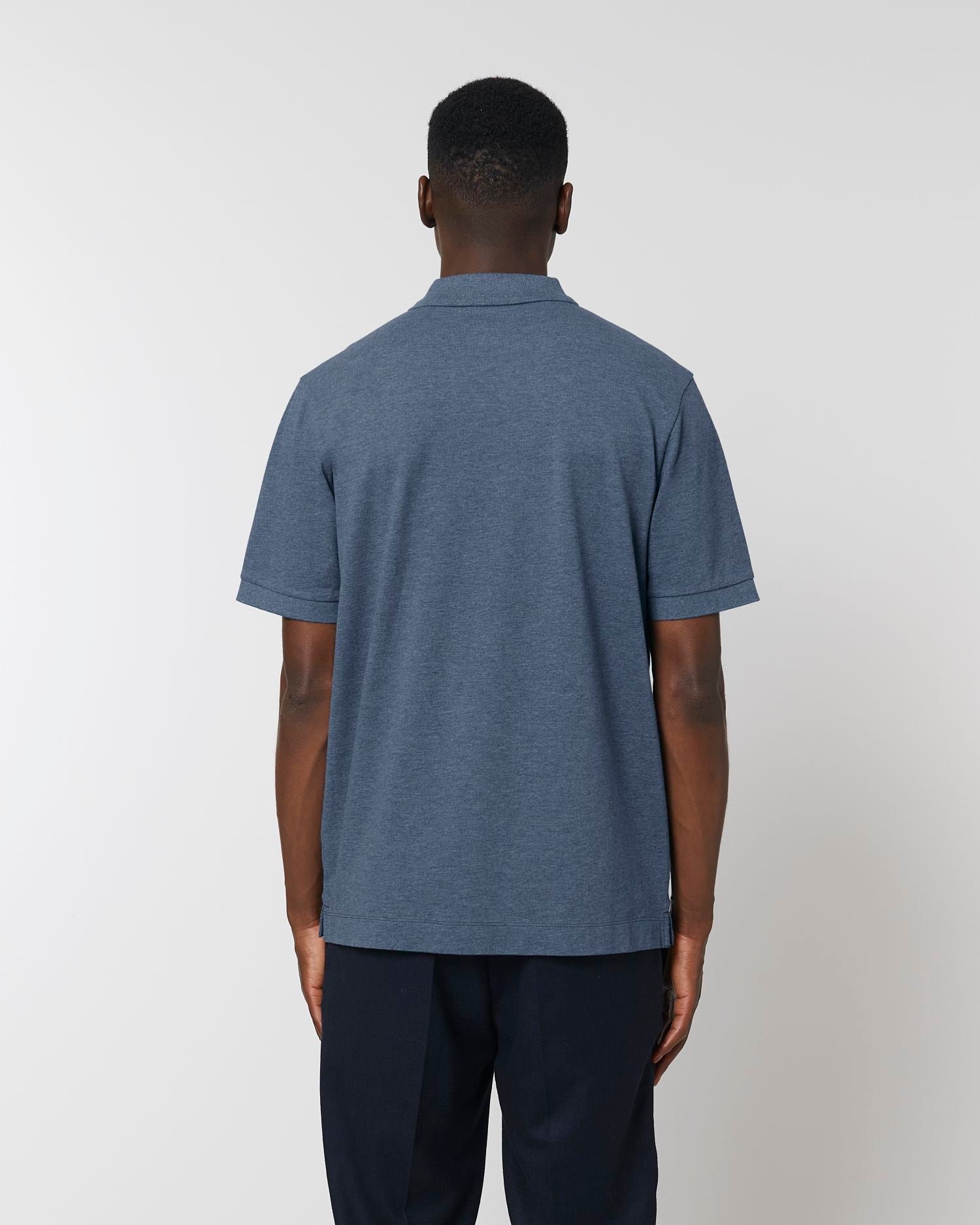 Prepster - Dark Heather Blue - Rückseite 