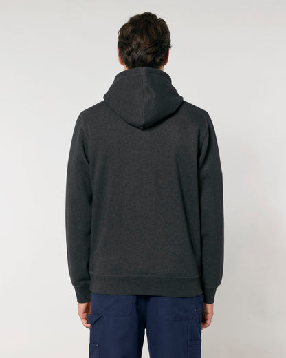 Drummer 2.0 - Dark Heather Grey - Rückseite 