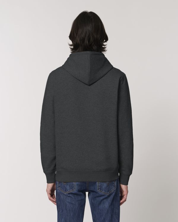 Drummer - Dark Heather Grey - Rückseite 