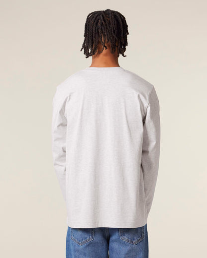 Freestyler Long Sleeve - Cool Heather Grey - Rückseite 