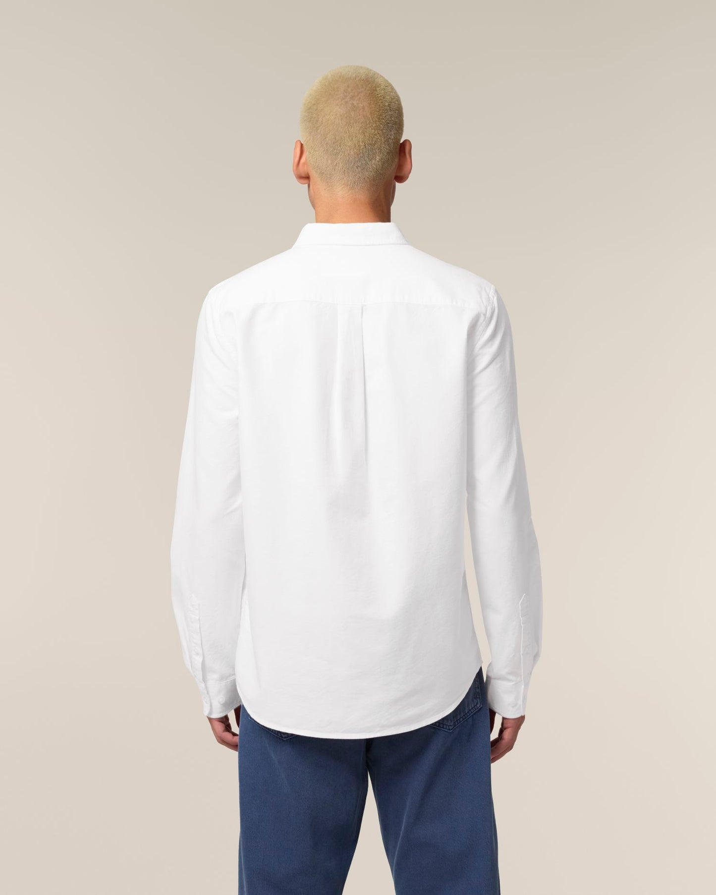 Stanley Oxford Shirt - White - Rückseite 
