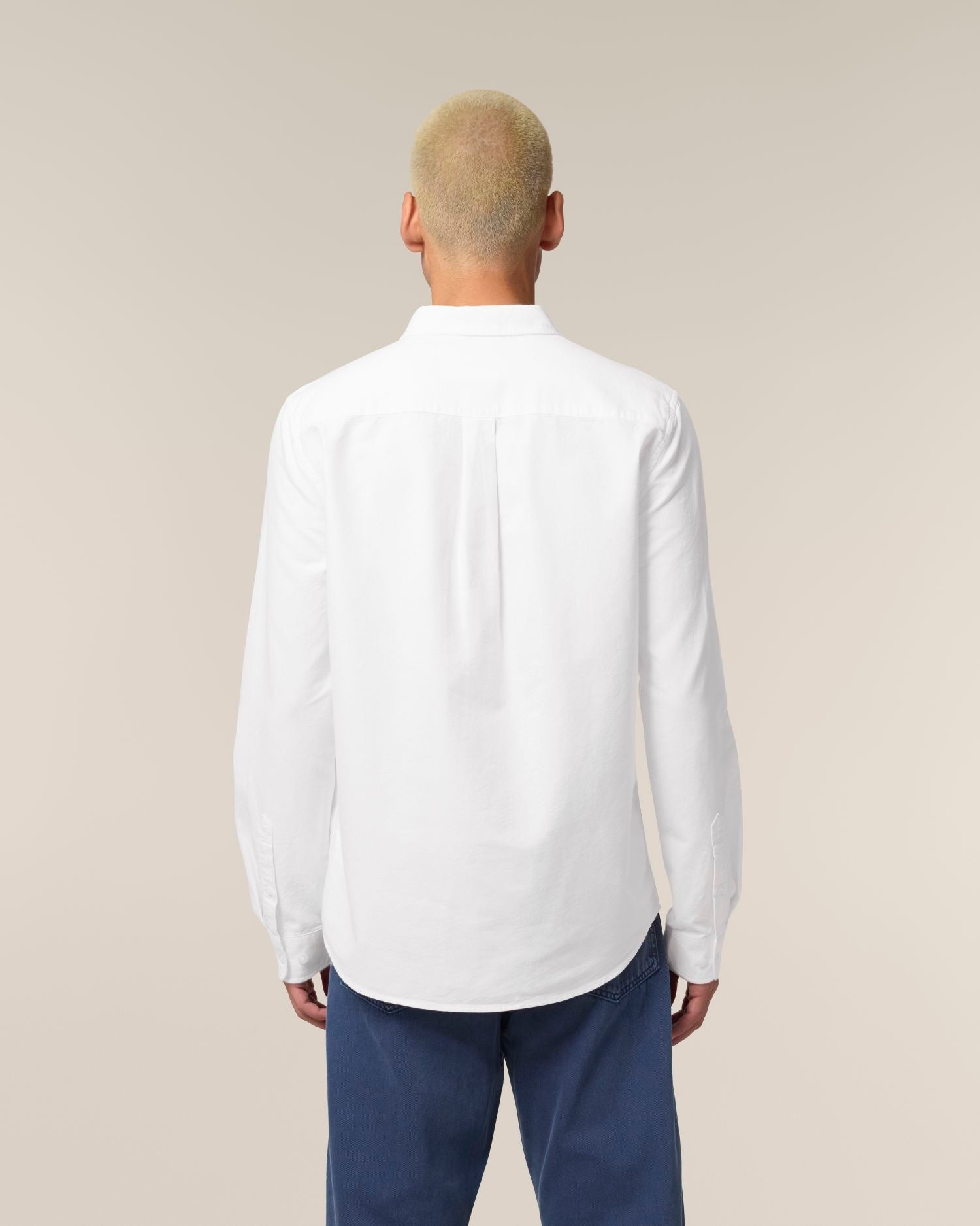 Stanley Oxford Shirt - White - Rückseite 