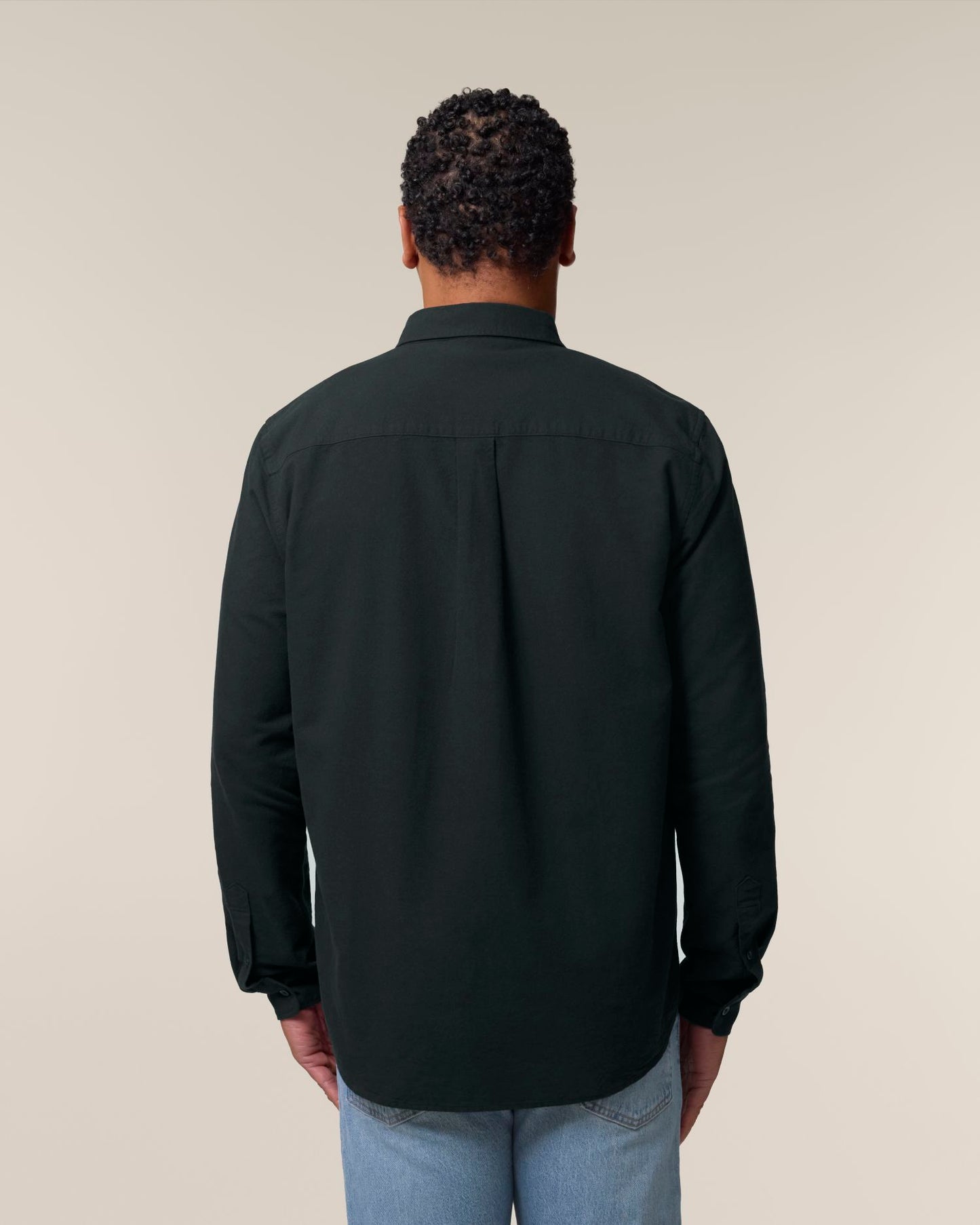 Stanley Oxford Shirt - Black - Rückseite 
