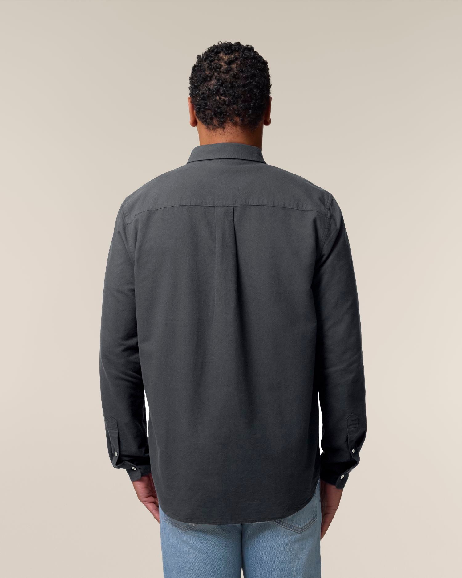 Stanley Oxford Shirt - Anthracite - Rückseite 