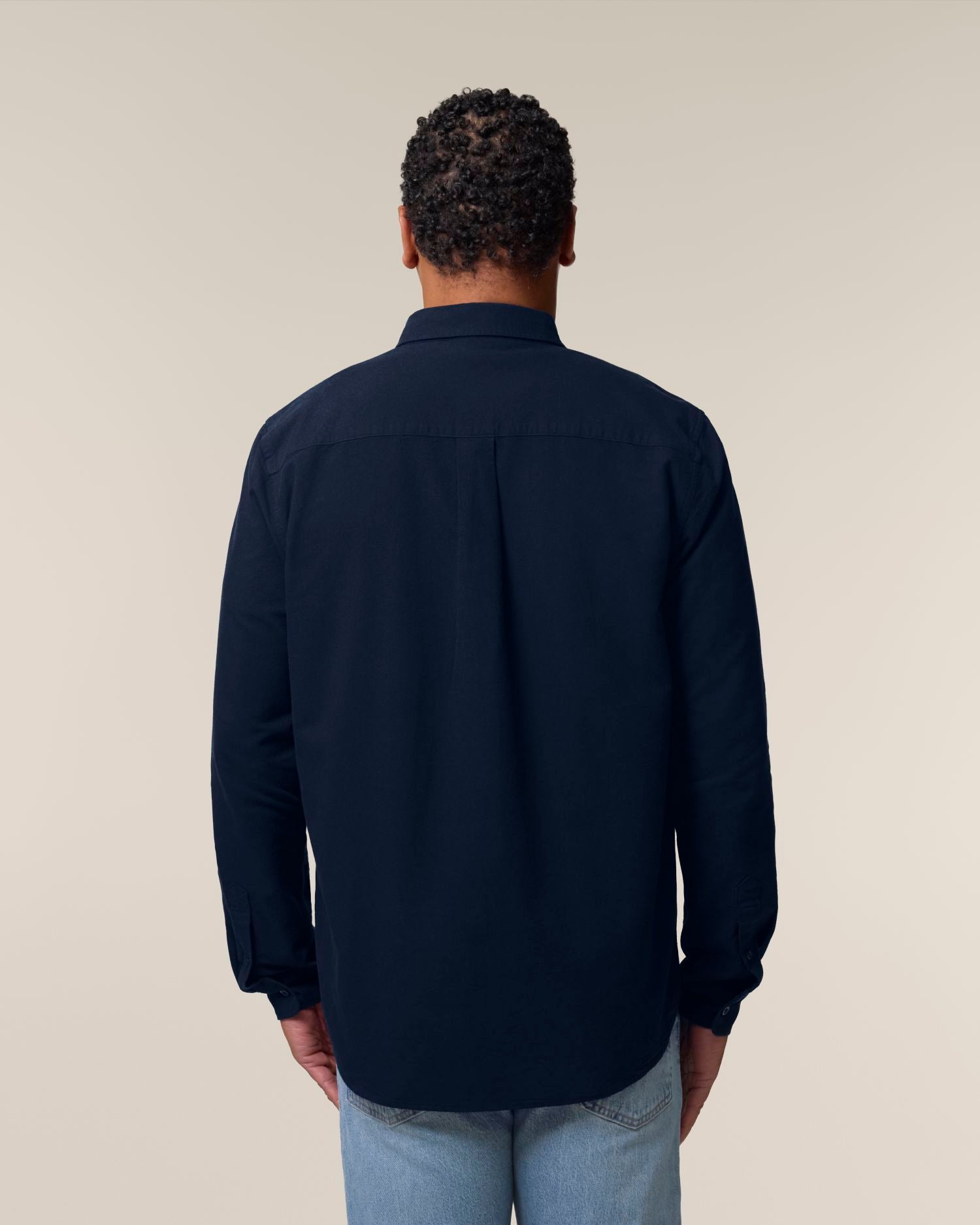 Stanley Oxford Shirt - French Navy - Rückseite 