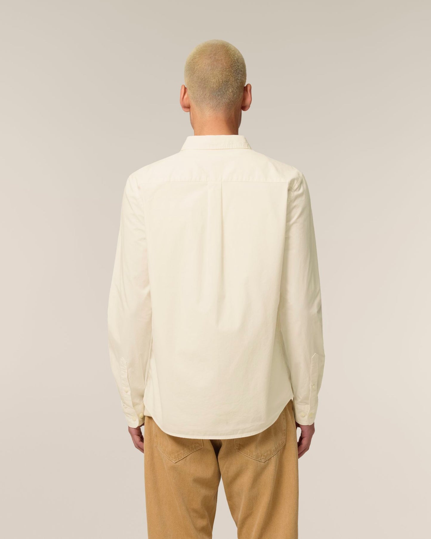 Stanley Styler Shirt - Cream - Rückseite 