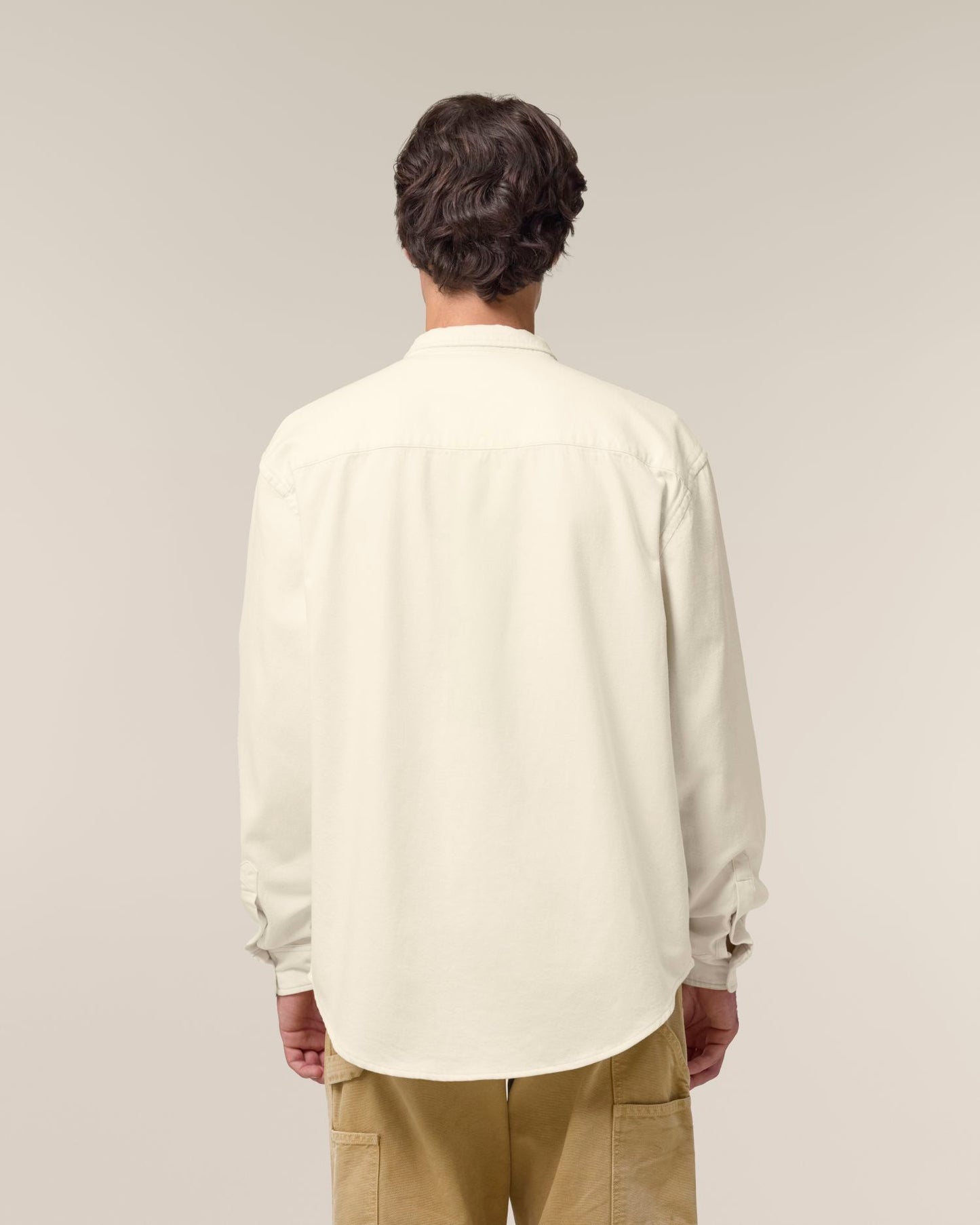 Worker Shirt - Natural Raw - Rückseite 