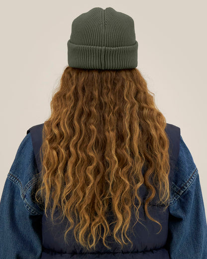 Fisherman Beanie 2.0 - Khaki - Rückseite 