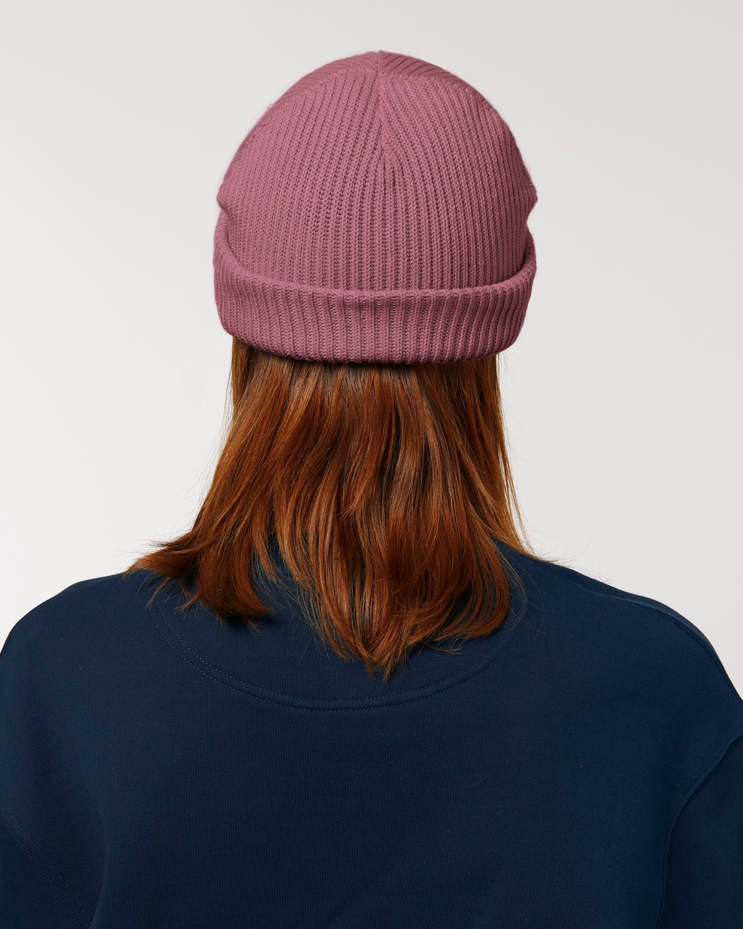 Fisherman Beanie - Hibiscus Rose - Rückseite 