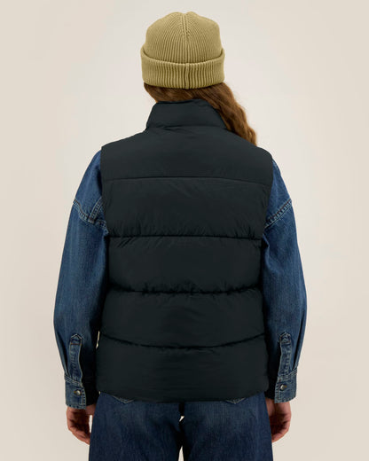 Puffer Gilet 2.0 - Black - Rückseite 