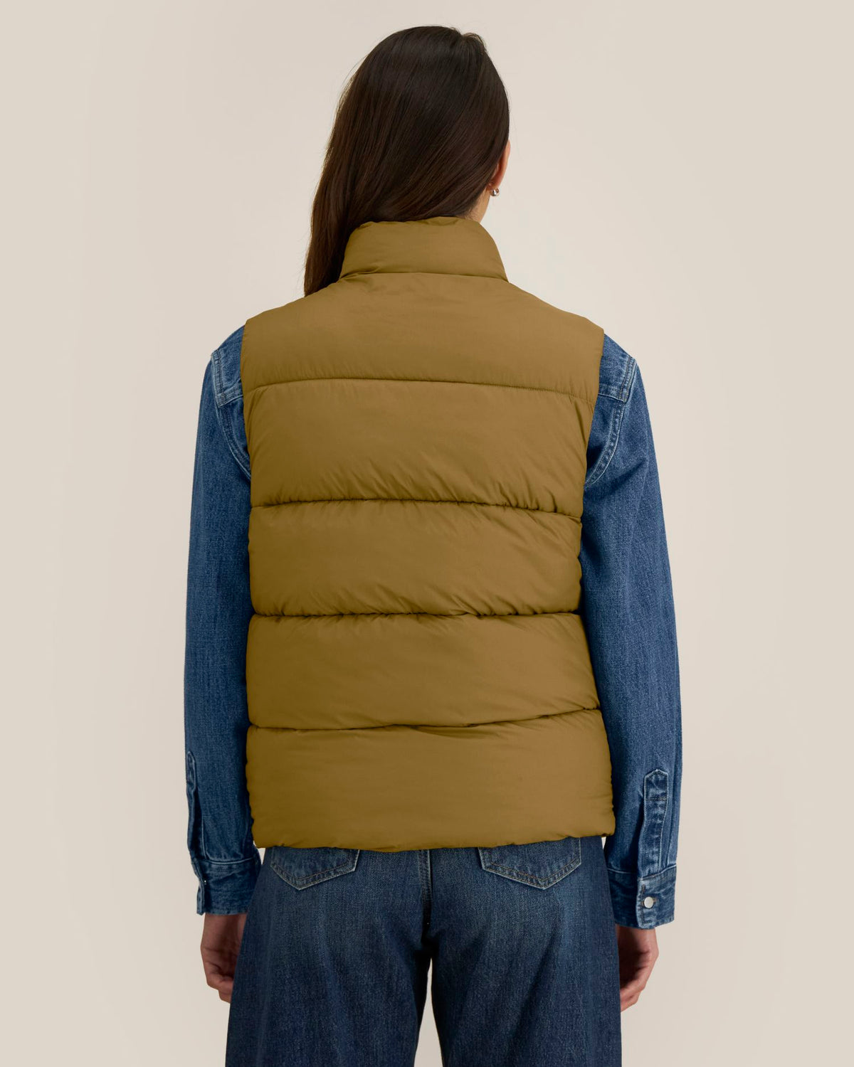 Puffer Gilet 2.0 - Bronze - Rückseite 