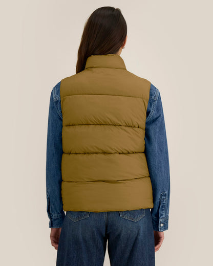 Puffer Gilet 2.0 - Bronze - Rückseite 