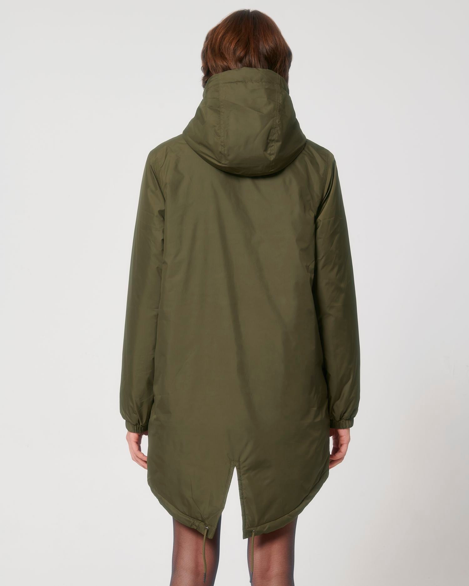 Padded Parker - British Khaki - Rückseite 
