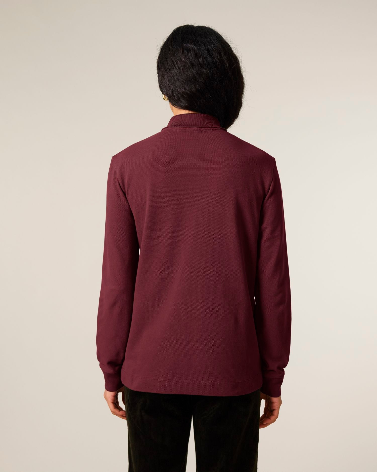 Prepster 2.0 Long Sleeve - Burgundy - Rückseite 