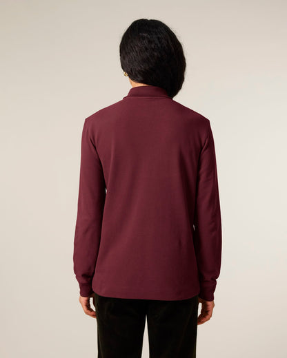 Prepster 2.0 Long Sleeve - Burgundy - Rückseite 