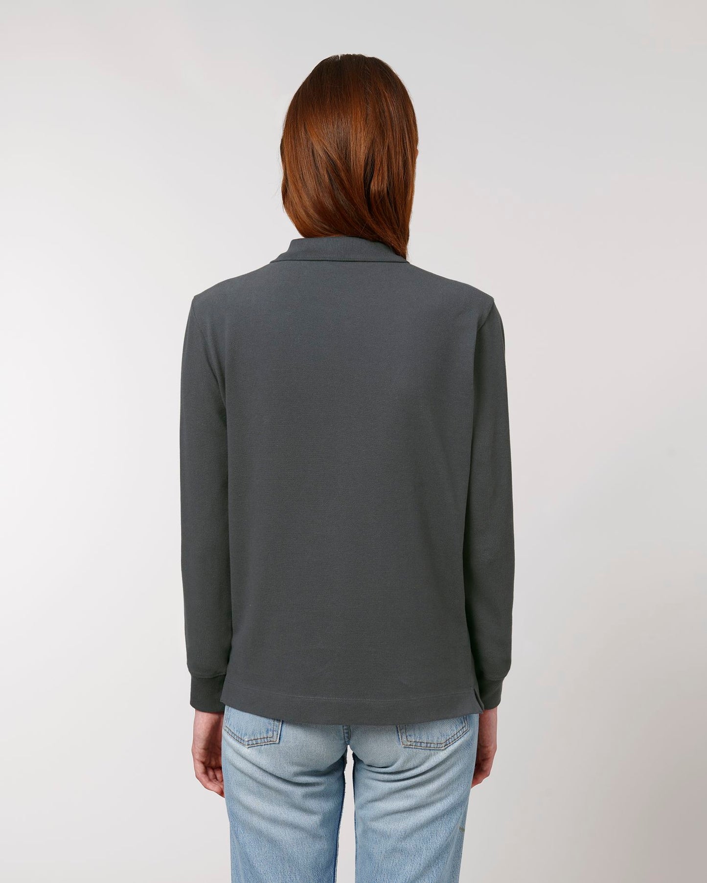 Prepster Long Sleeve - Anthracite - Rückseite 