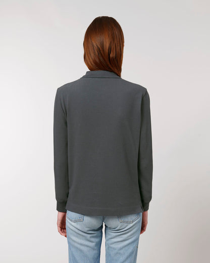 Prepster Long Sleeve - Anthracite - Rückseite 
