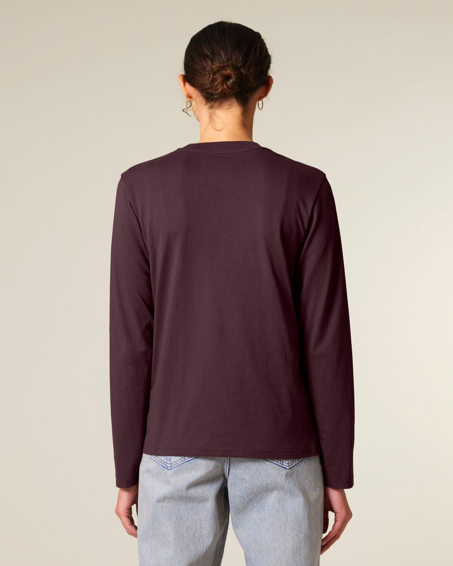 Creator 2.0 Long Sleeve - Red Brown - Rückseite 