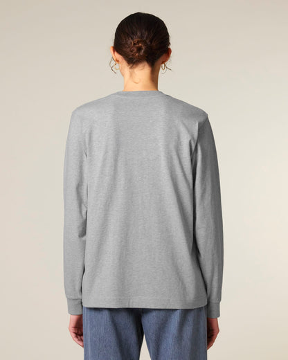 Freestyler Long Sleeve - Heather Grey - Rückseite 