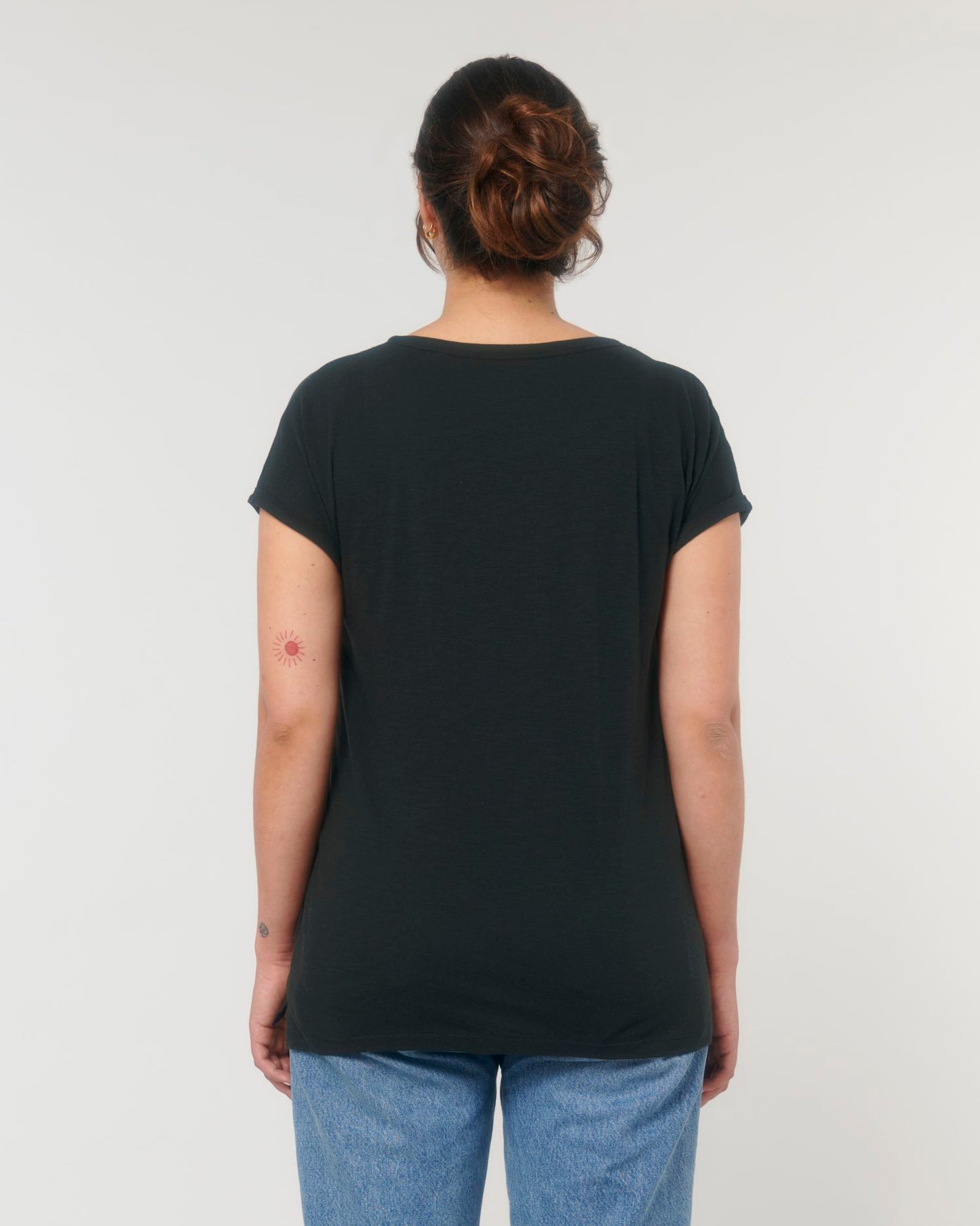 Stella Rounder Slub - Black - Rückseite 