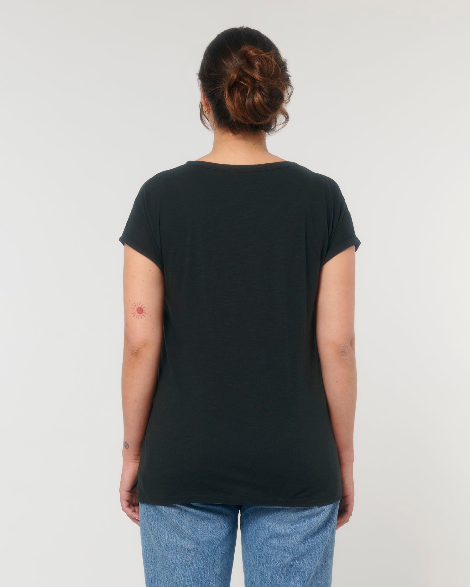 Stella Rounder Slub - Black - Rückseite 