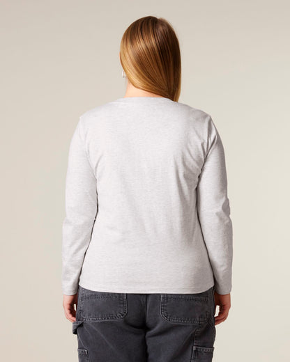 Stella Muser Long Sleeve - Cool Heather Grey - Rückseite 
