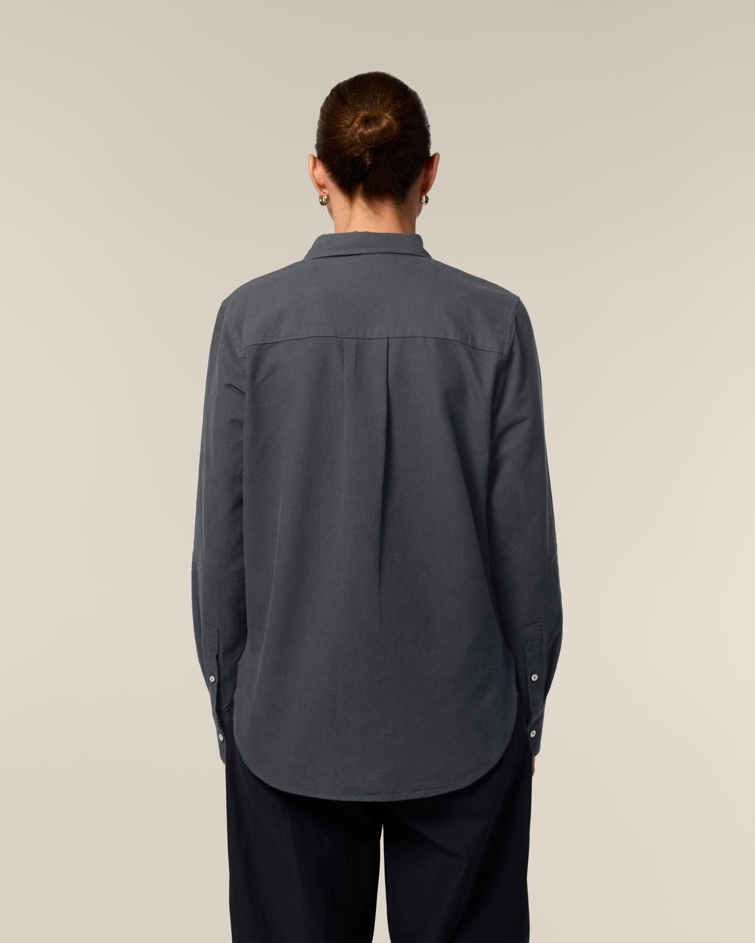Stella Oxford Shirt - Anthracite - Rückseite 