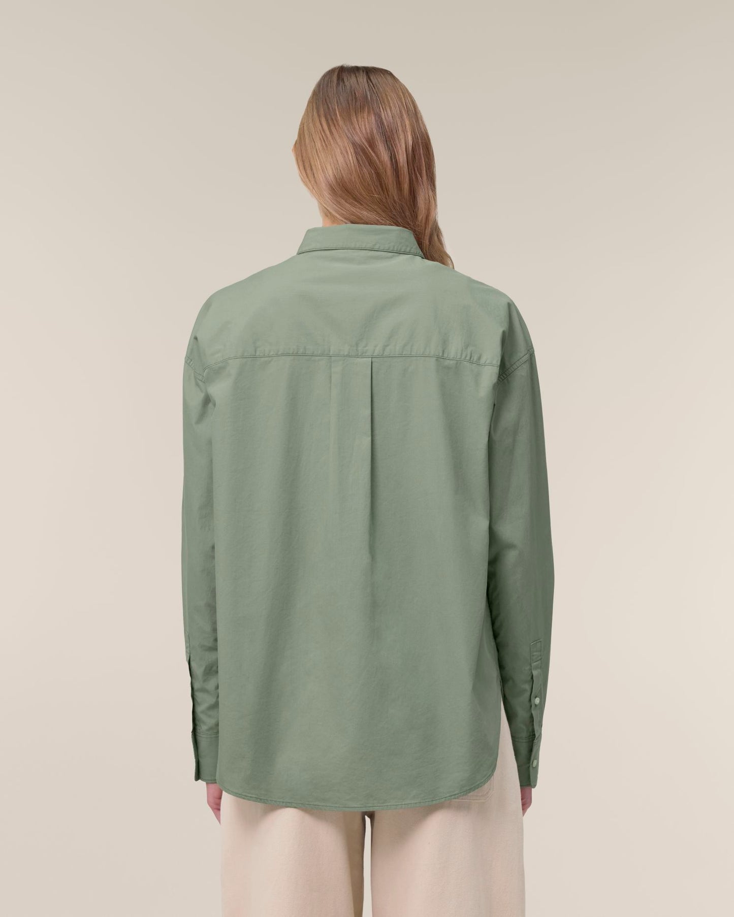 Stella Styler Shirt - Soft Khaki - Rückseite 