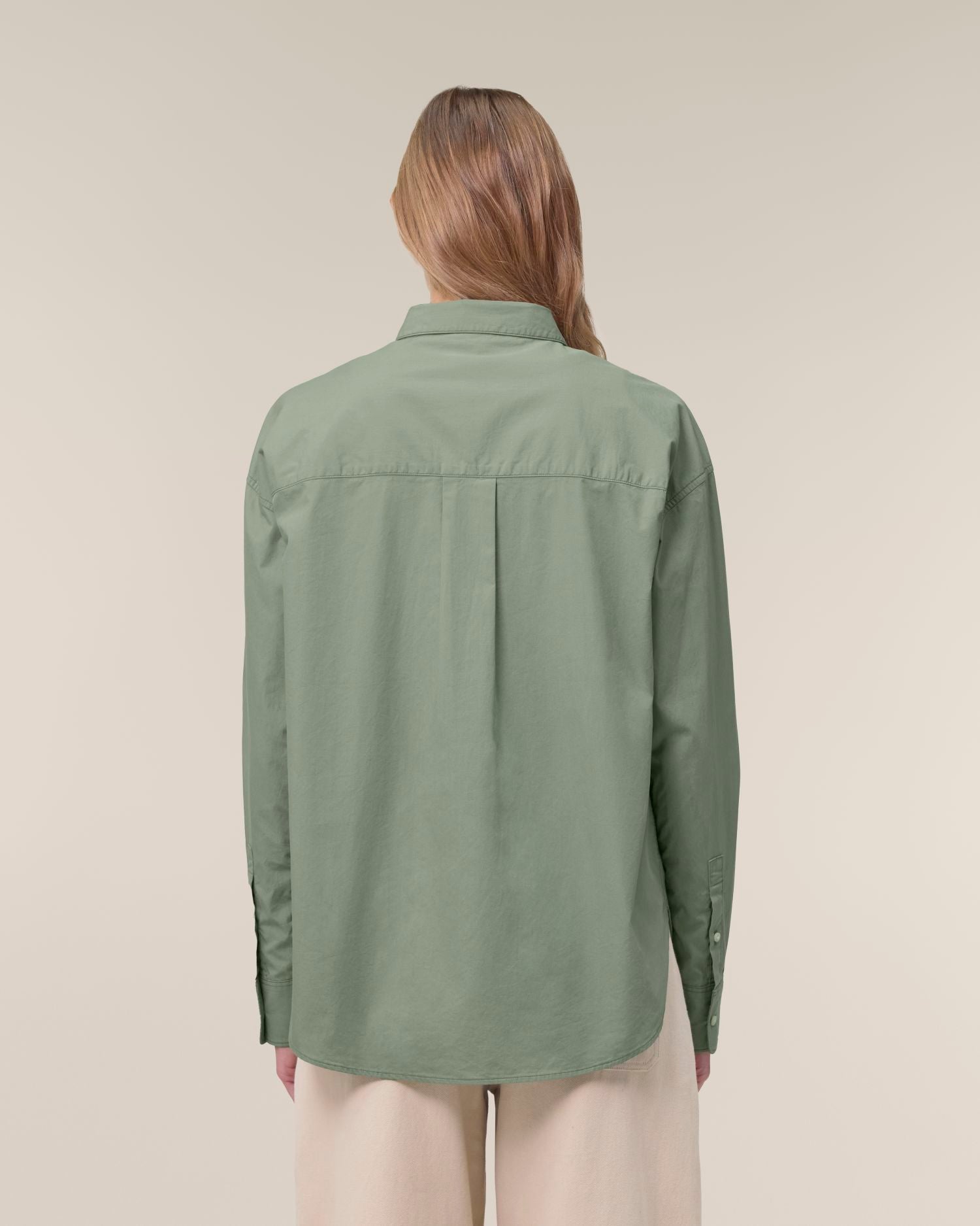 Stella Styler Shirt - Soft Khaki - Rückseite 