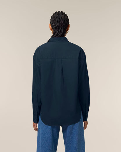 Stella Styler Shirt - French Navy - Rückseite 
