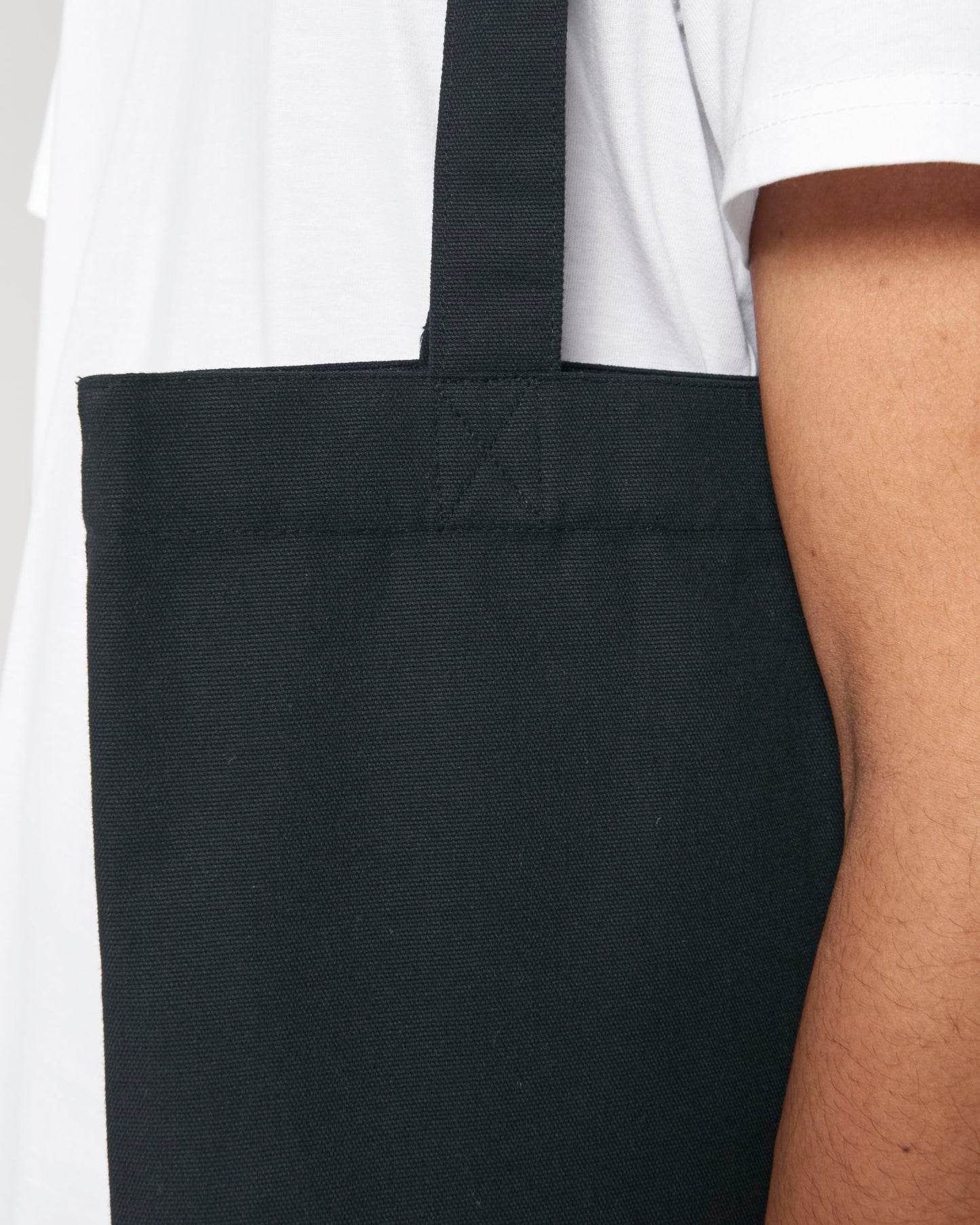 Tote Bag - Black - Vorderseite Detail