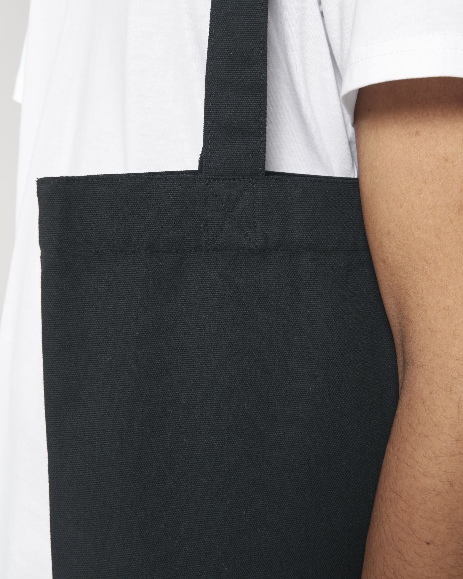 Tote Bag - Black - Vorderseite Detail