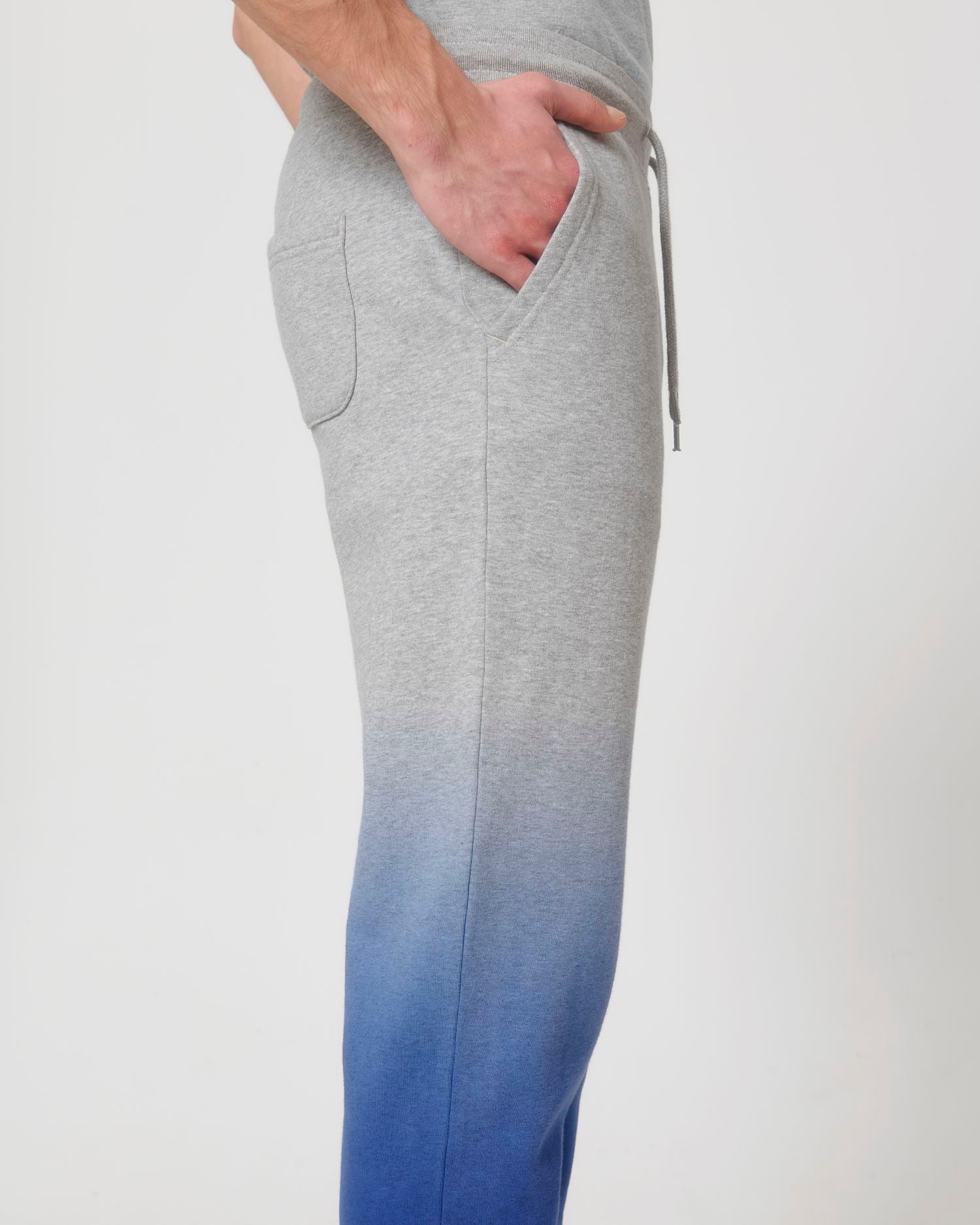 Mover Dip Dye - Dip Dye Worker Blue/Heather Grey - Vorderseite Detail