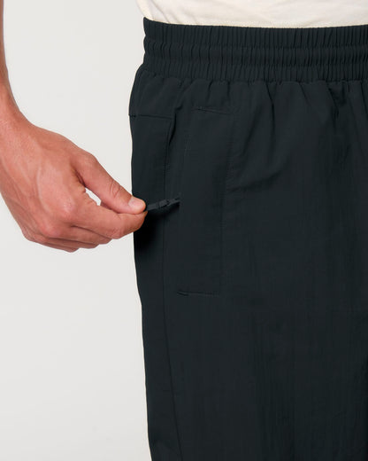 Tracker Trousers - Black - Vorderseite Detail