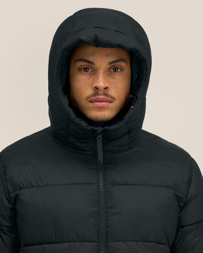 Puffer 2.0 - Black - Vorderseite Detail