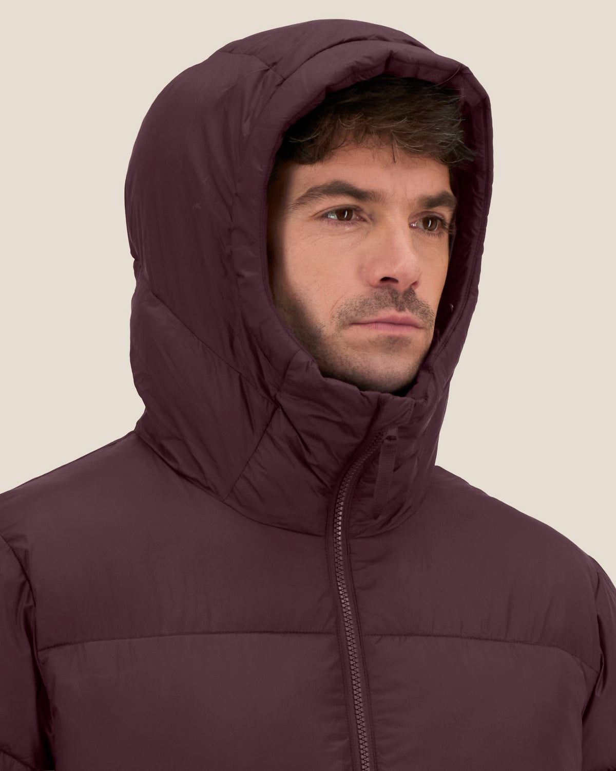 Puffer 2.0 - Red Brown - Vorderseite Detail