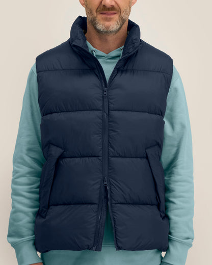Puffer Gilet 2.0 - French Navy - Vorderseite Detail