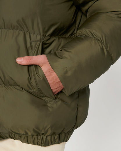 Puffer - British Khaki - Vorderseite Detail