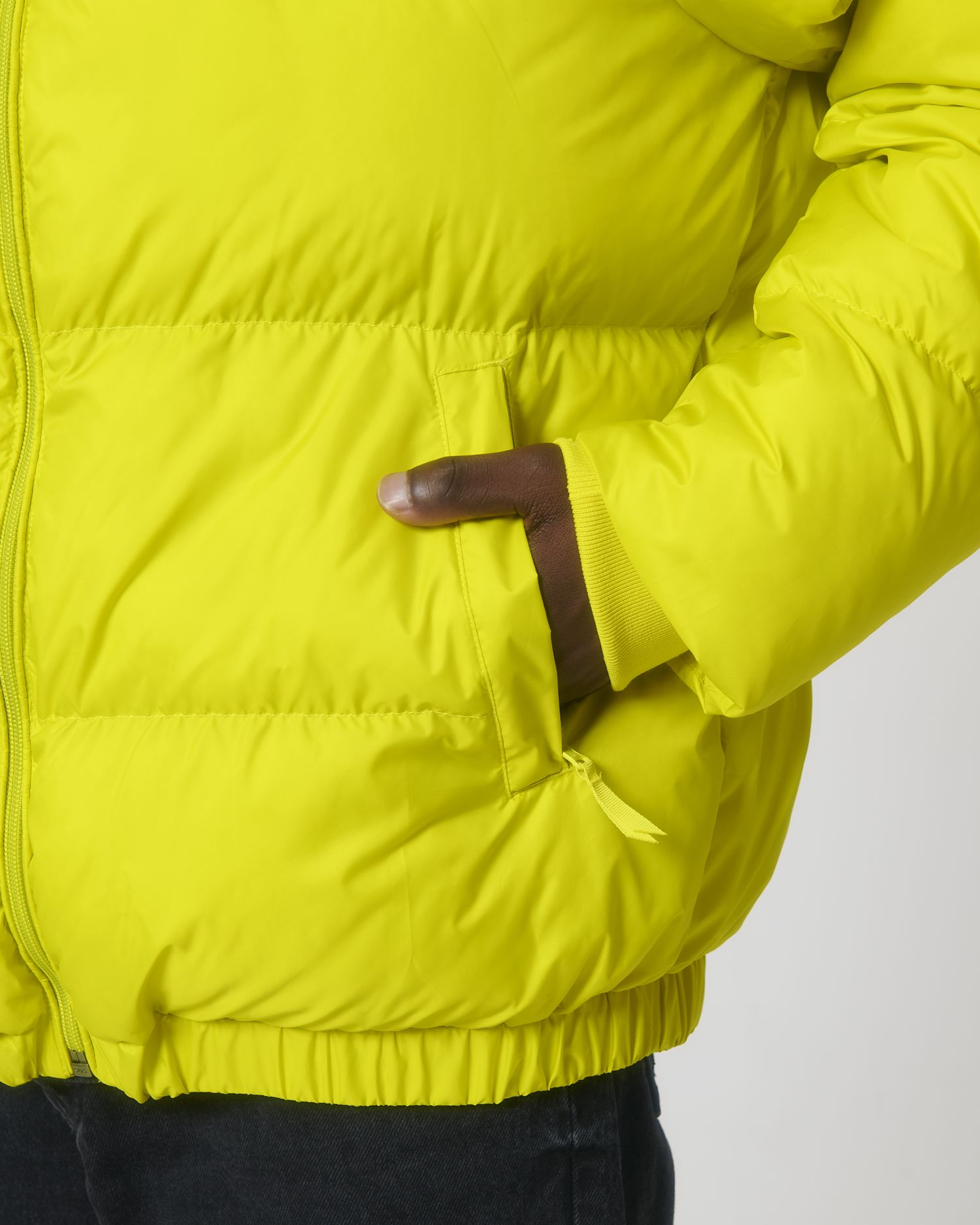 Puffer - Lime Flash - Vorderseite Detail