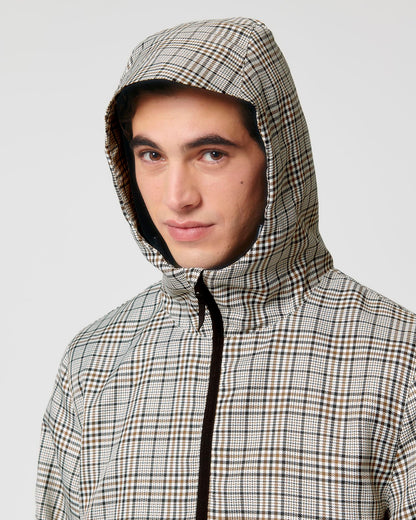 Speeder Tweed - Beige Tweed Check - Vorderseite Detail