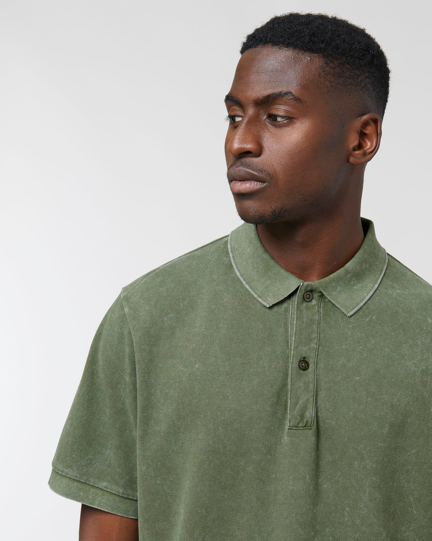 Prepster Vintage - G. Dyed Aged Khaki - Vorderseite Detail