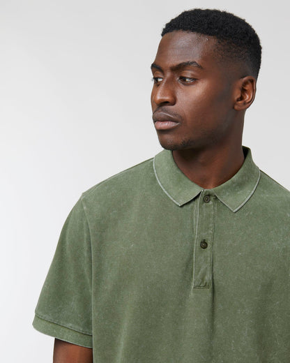 Prepster Vintage - G. Dyed Aged Khaki - Vorderseite Detail