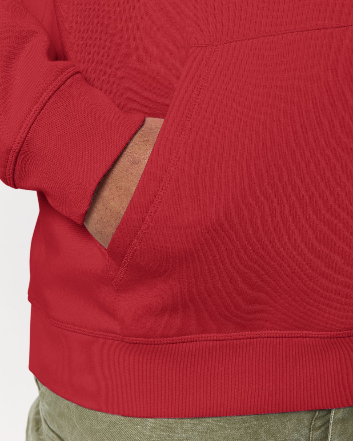 Drummer 2.0 - Red - Vorderseite Detail