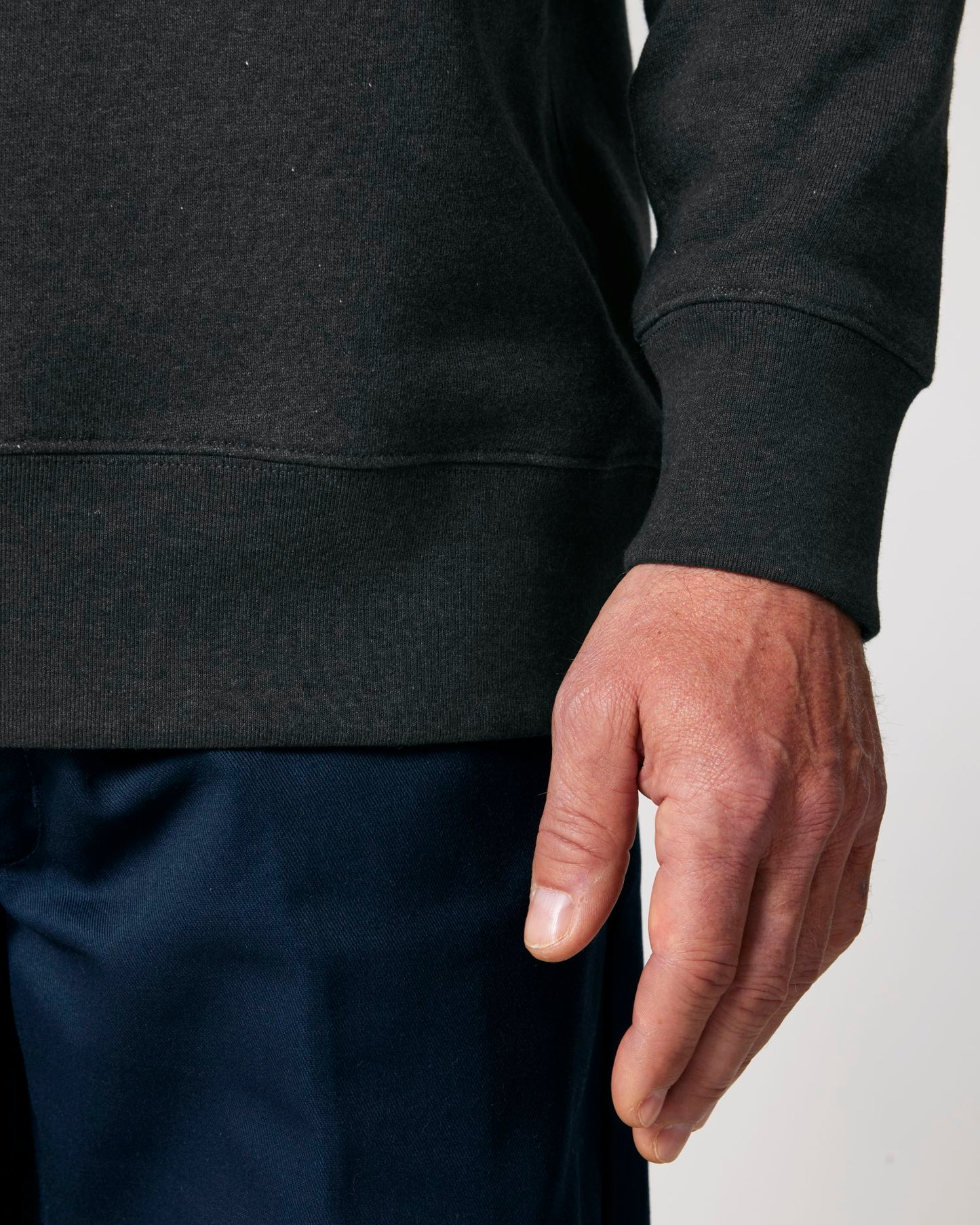 Changer 2.0 - Dark Heather Grey - Vorderseite Detail