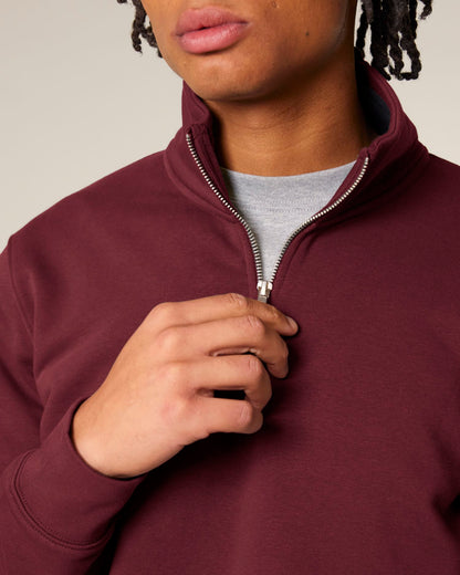 Trucker 2.0 - Burgundy - Vorderseite Detail