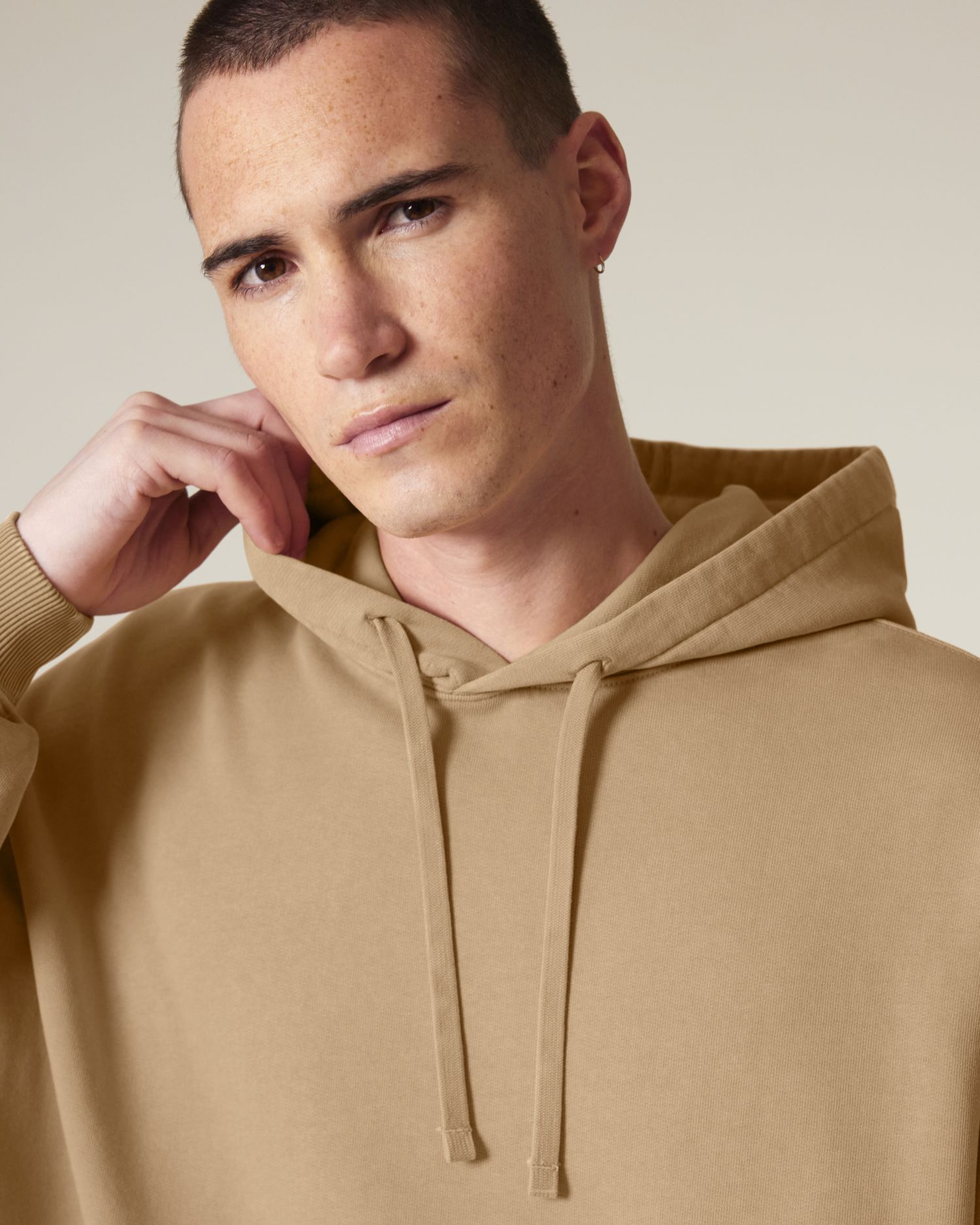 Slammer 2.0 vintage - G. Dyed Latte - Vorderseite Detail