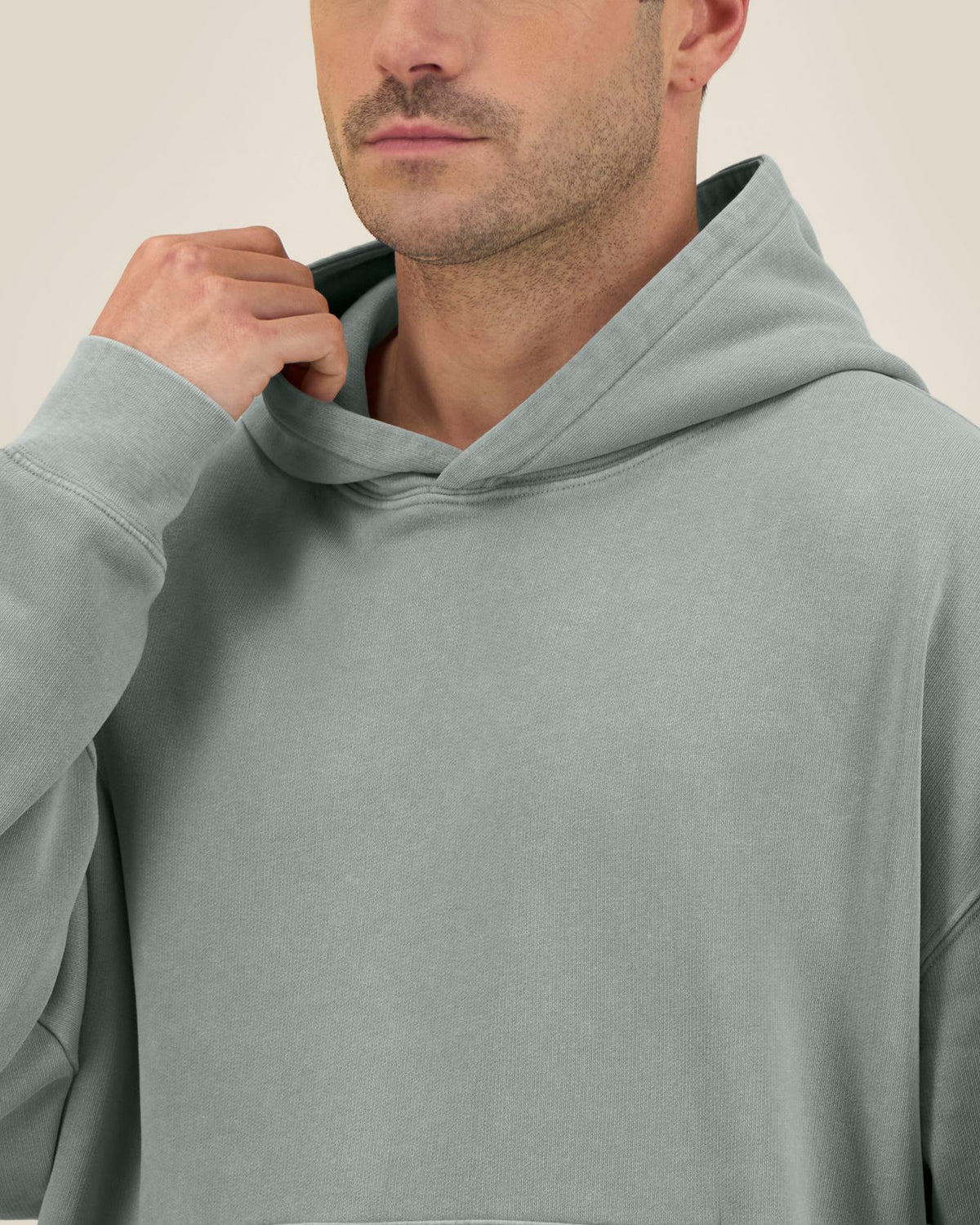 Chaser Vintage - G. Dyed Misty Grey - Vorderseite Detail
