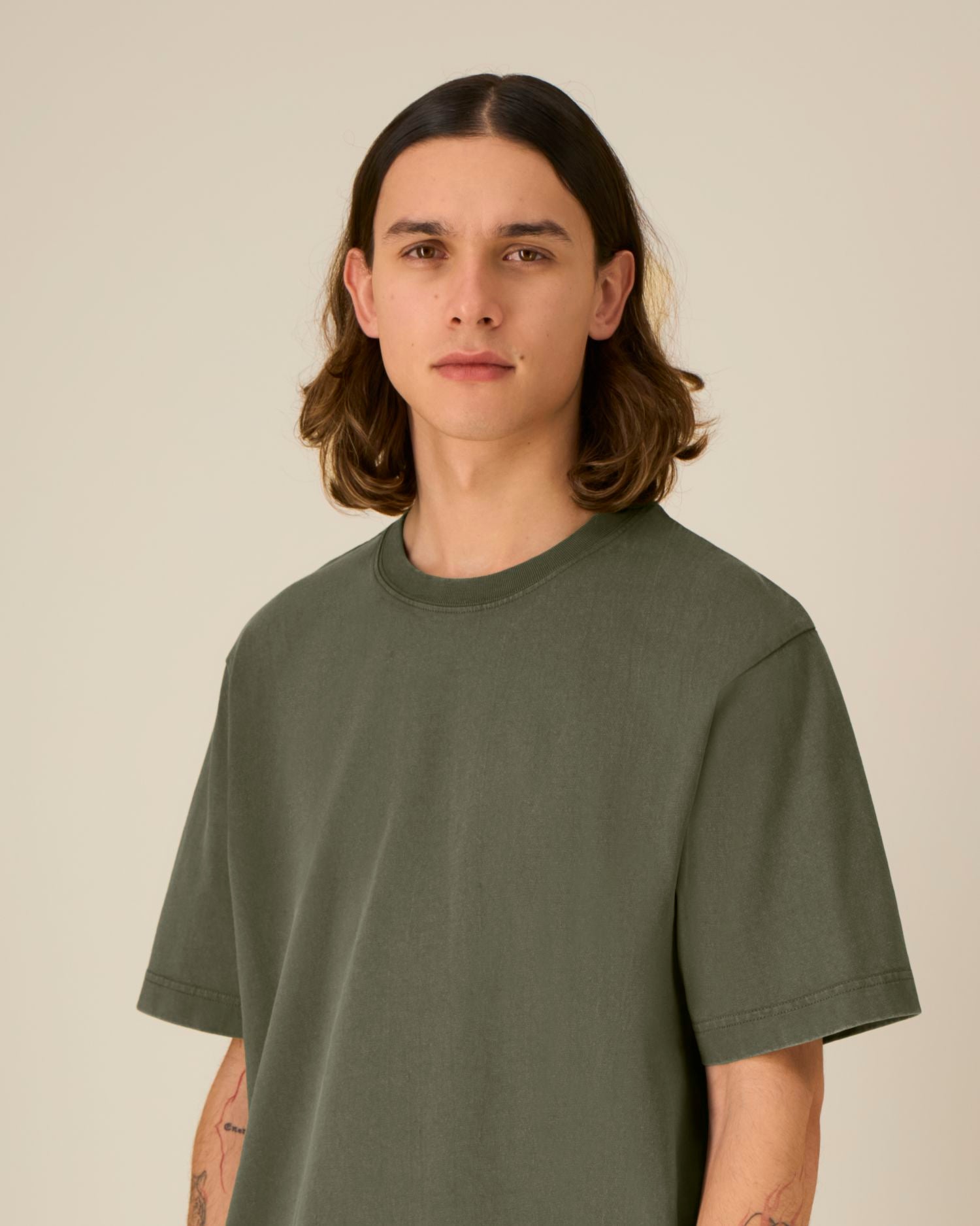 Freestyler Vintage - G. Dyed Khaki - Vorderseite Detail