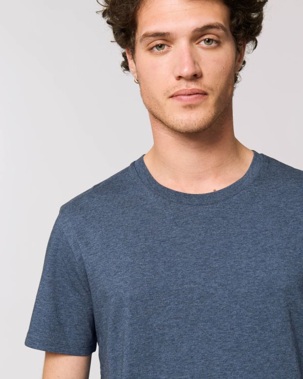 Creator - Dark Heather Blue - Vorderseite Detail